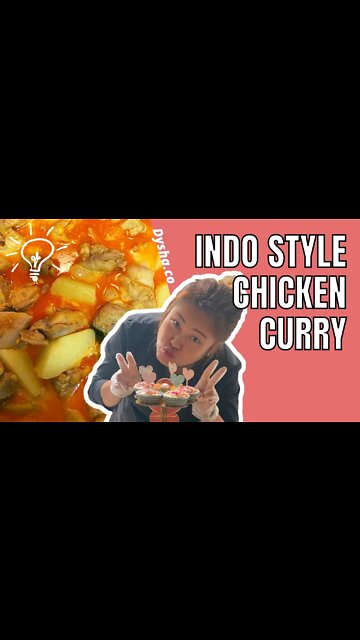 Cooking Indo Style Chicken Curry. Cooking Ideas and Inspiration. #shorts