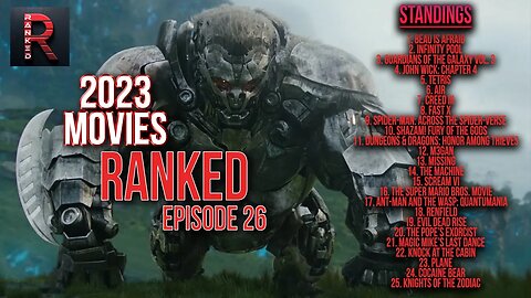 Transformers: Rise of the Beasts | 2023 Movies RANKED - Episode 26