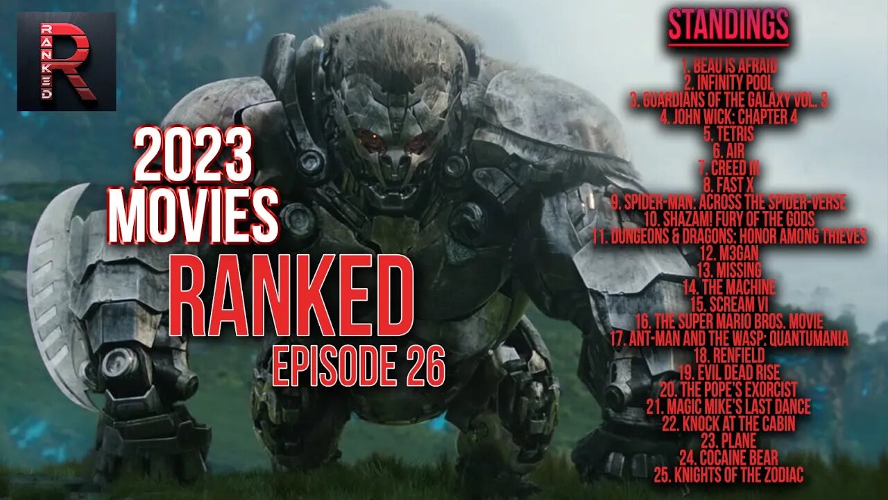 Transformers: Rise of the Beasts | 2023 Movies RANKED - Episode 26