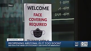 Reopening Arizona: Is it too soon?