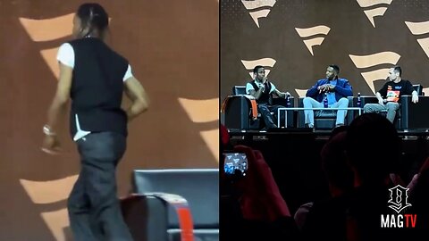 Travis Scott Walks Off Stage At Fanatics Fest And You Won't Believe What Happened Next...