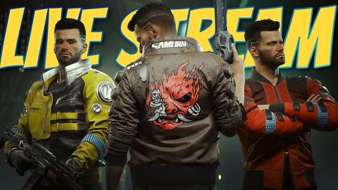 VOD CyberPunk 2077 LIVESTREAM - Can you put Neon on the Ween? (blind) Part 1