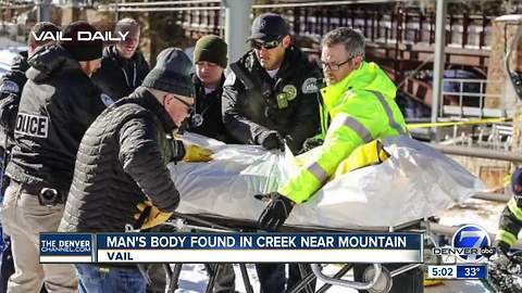 Body found in Gore Creek in Vail; Lionshead ski access points closed for investigation