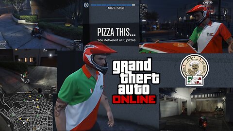 GTA Online Pizza Delivery in Vinewood Day 5