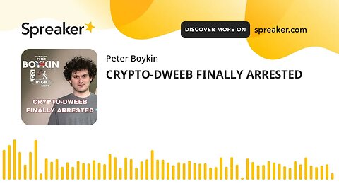 CRYPTO-DWEEB FINALLY ARRESTED