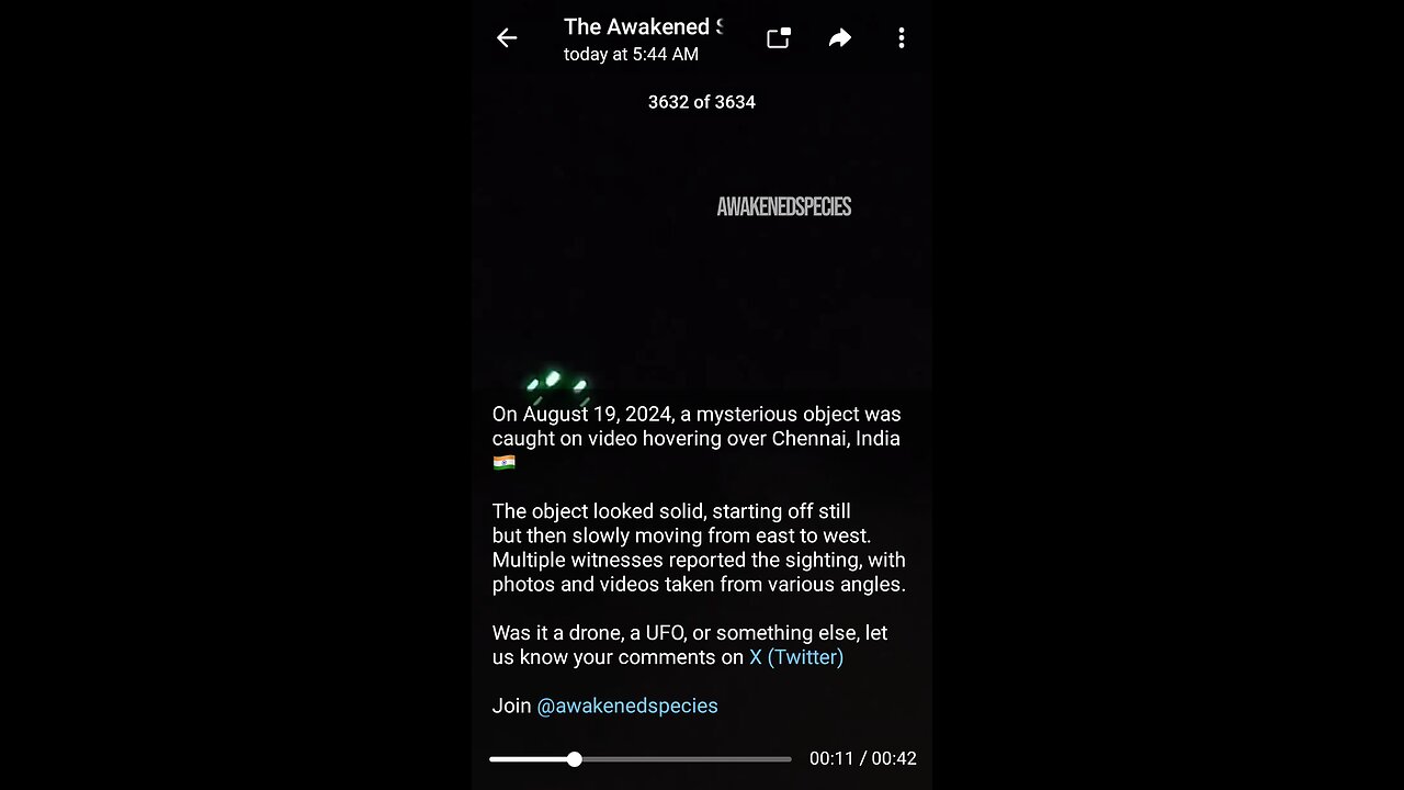 Documentary : Object Seen in India's Airspace