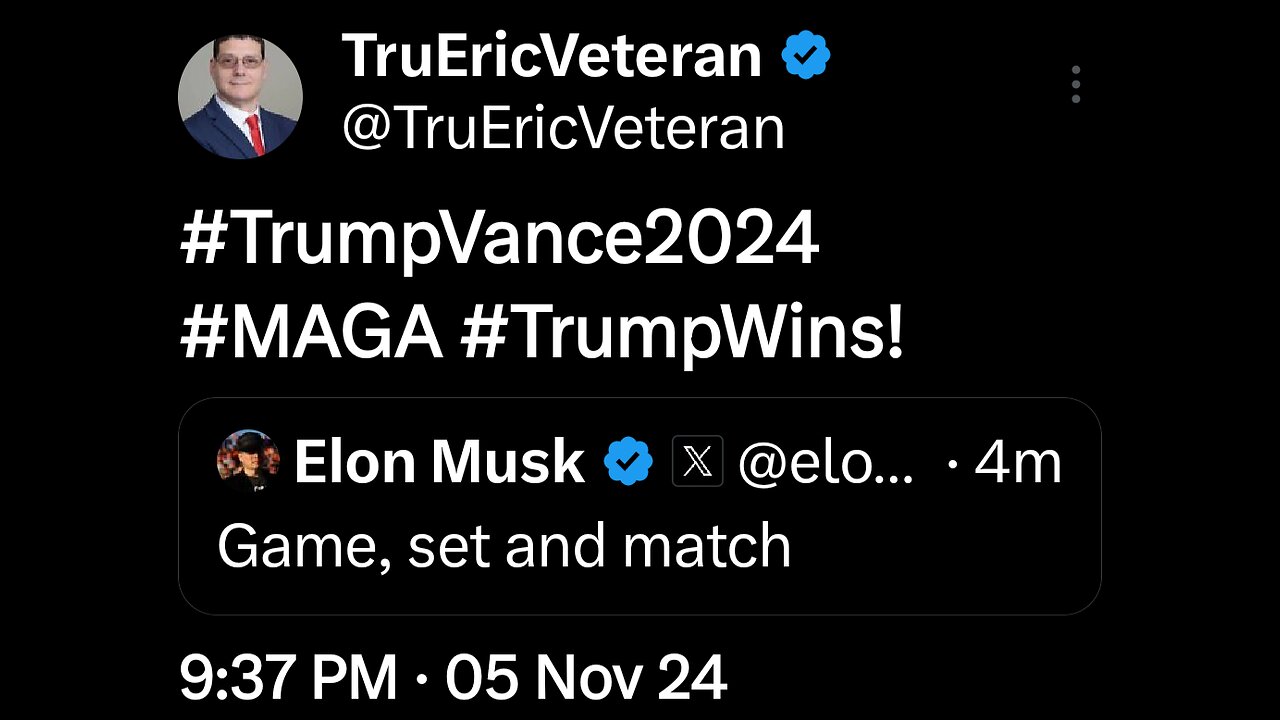 Election 2024- You Have Witnessed The Greatest Political Comeback In History! 11-5-24 MAGA