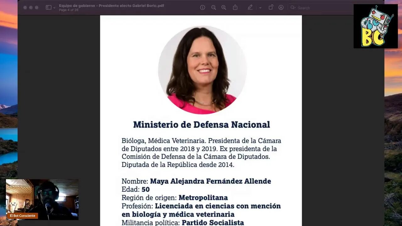 "Revolución" Cubana y Ministra de Defensa de Boric, Maya Fernandez, ¿Que tienen que ver?