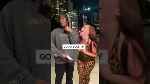 Dude wins coin flip to slap her azz lol