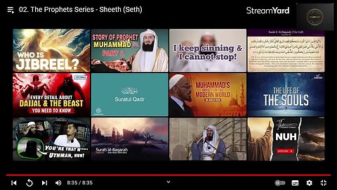 Prophet Sheeth as and Music @Hamzaden