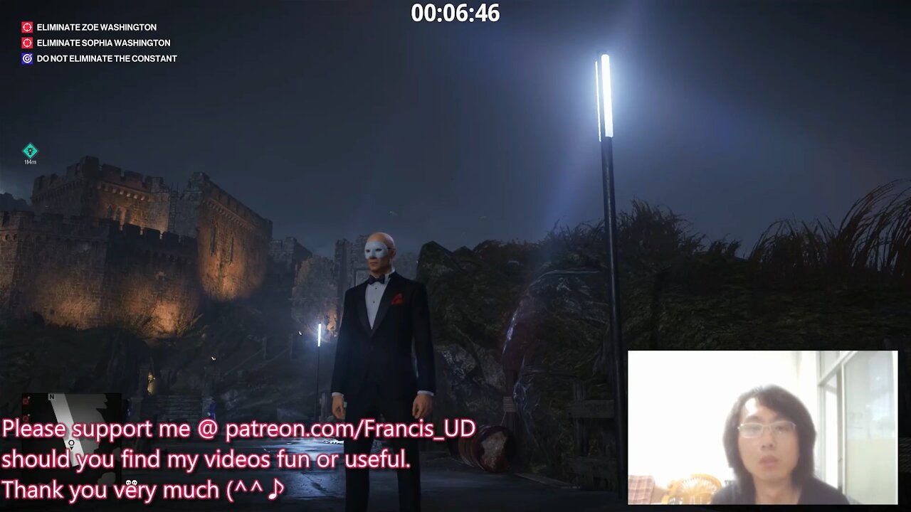 Hitman 2 Isle of Sigal Professional Walkthrough, Not Spotted , Neutralised Zoe Washington