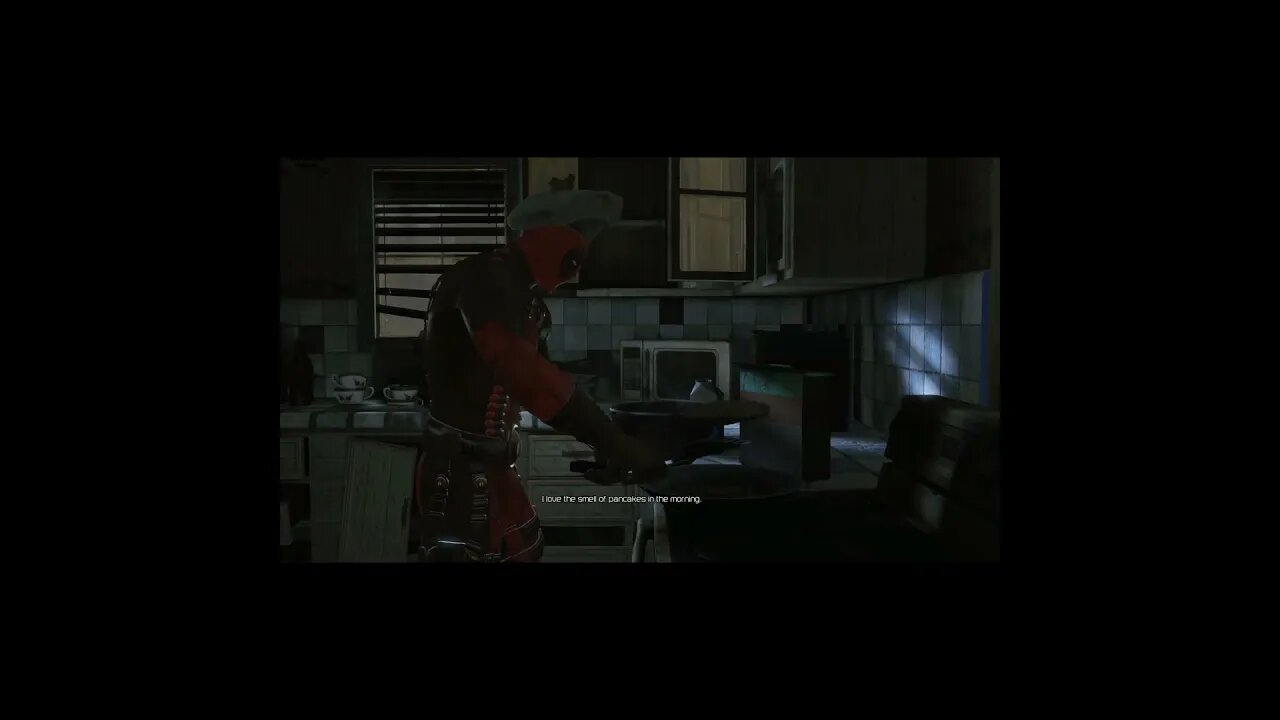 Deadpool Loves The Smell Of Pancakes In The Morning #Shorts