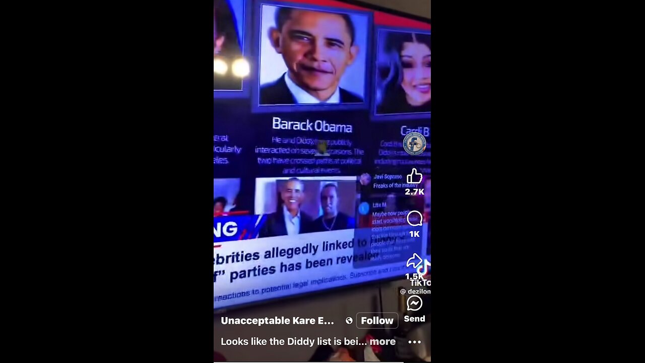 The Diddy List Has Obamas Name on It.!!