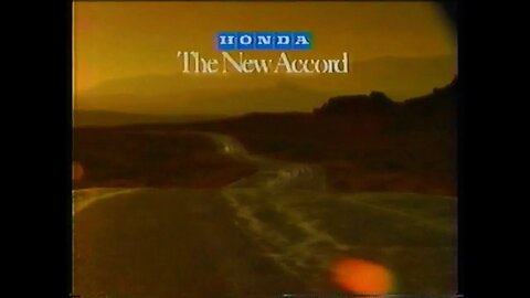 HONDA - The New Accord [#thriftrips #VHSRIP #theVHSinspector]