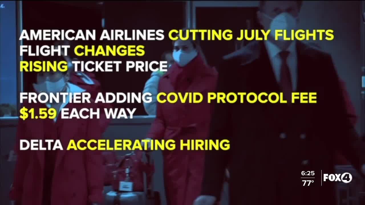 Airline employee shortage