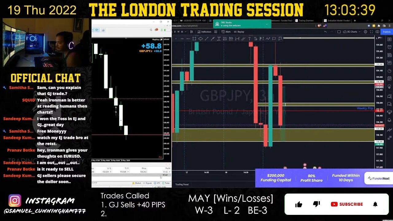 INDIAN LIVE TRADES FOREX | LONDON SESSION | FREE EDUCATION