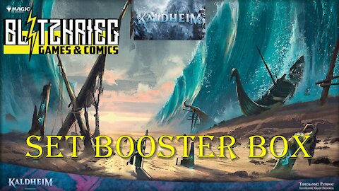 Magic Kaldheim Set Booster Box Opening by BH