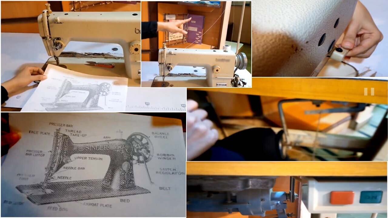 Best sewing machine parts, threading sewing machine