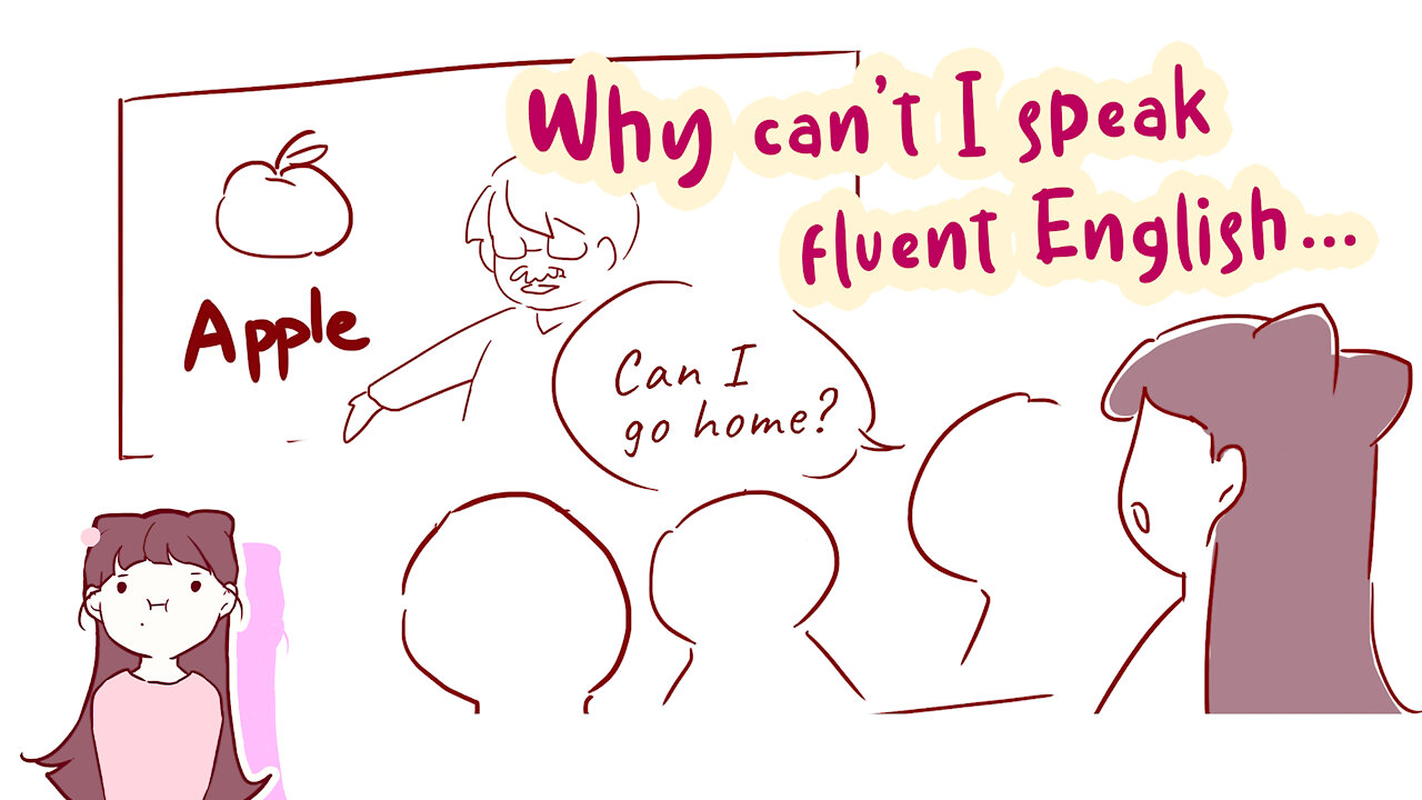 US school vs Asian school, Why I can't speak fluent English??Animatic story | AkinaMiracle Tales