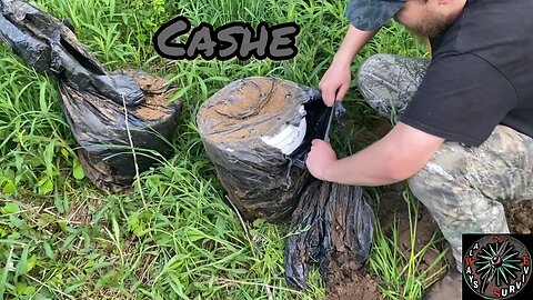 Digging Up Cashe Preparedness Items