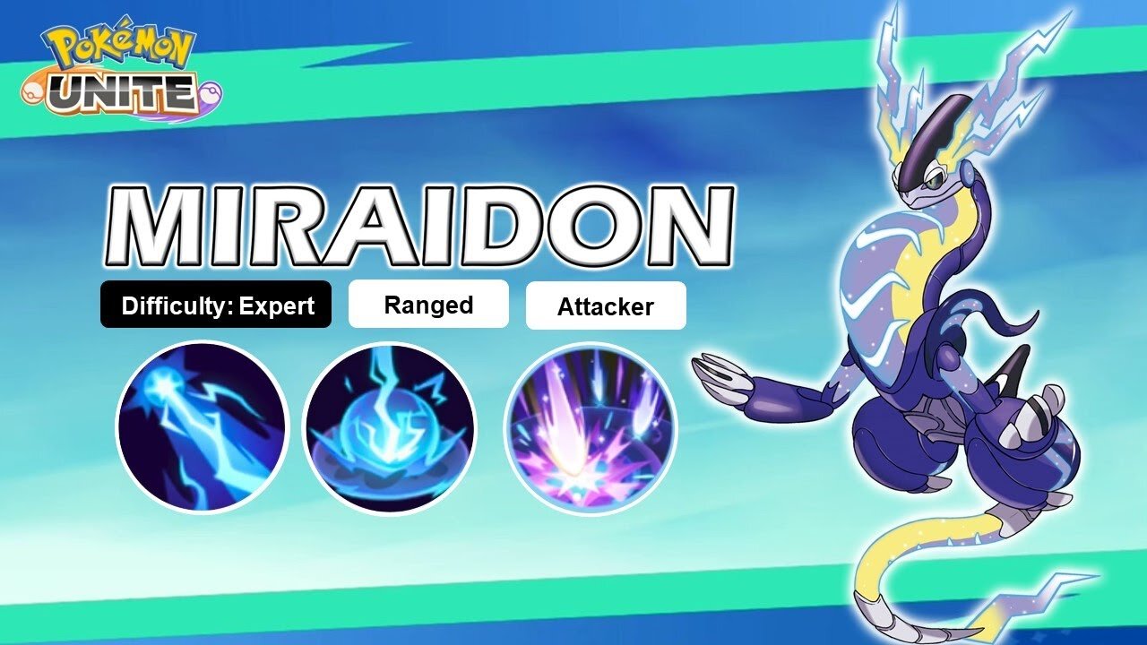 Kills 🔥 Miraidon Best Items and Skill Combo | Pokémon Unite