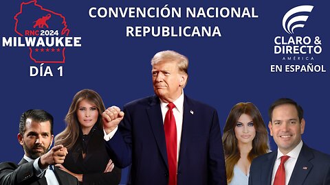 🔴 EN VIVO: Convención Nacional Republicana EN ESPAÑOL Día 1 Parte 2 #Milwaukee