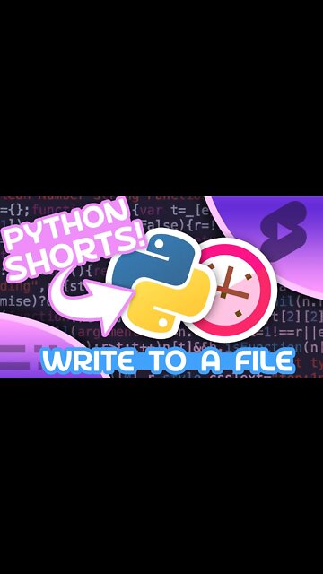 How to Write To A FIle In Python