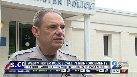 Westminster police call in reinforcements