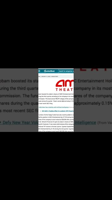 TOBAM BUYS AMC