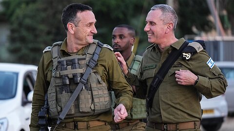 Daniel Hagari the head of the IDF Spokesperson's Unit visit soldiers in Lebanon war zone