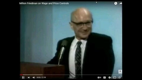 Price control myth