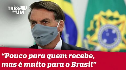 Bolsonaro nega extensão do auxílio emergencial