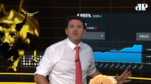 Ibovespa cai com juros nos EUA e balanços: Fechamento Touro de Ouro