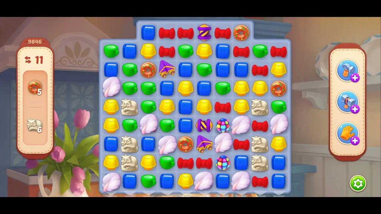 Playrix Homescapes Gameplay Walkthrough Level 9846