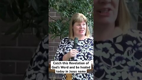 Catch this Revelation of God’s Word and be healed today in Jesus name #valwolff #healing #faith