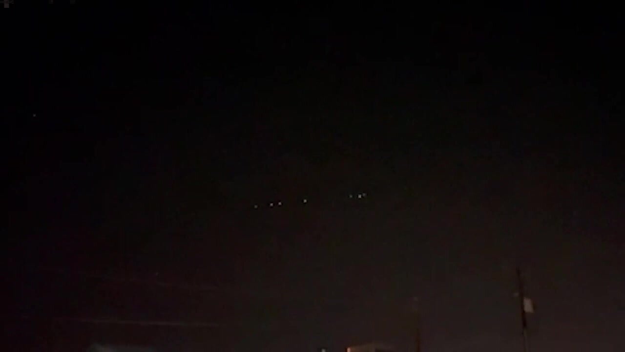RAW VIDEO: Lights seen in Tucson night sky