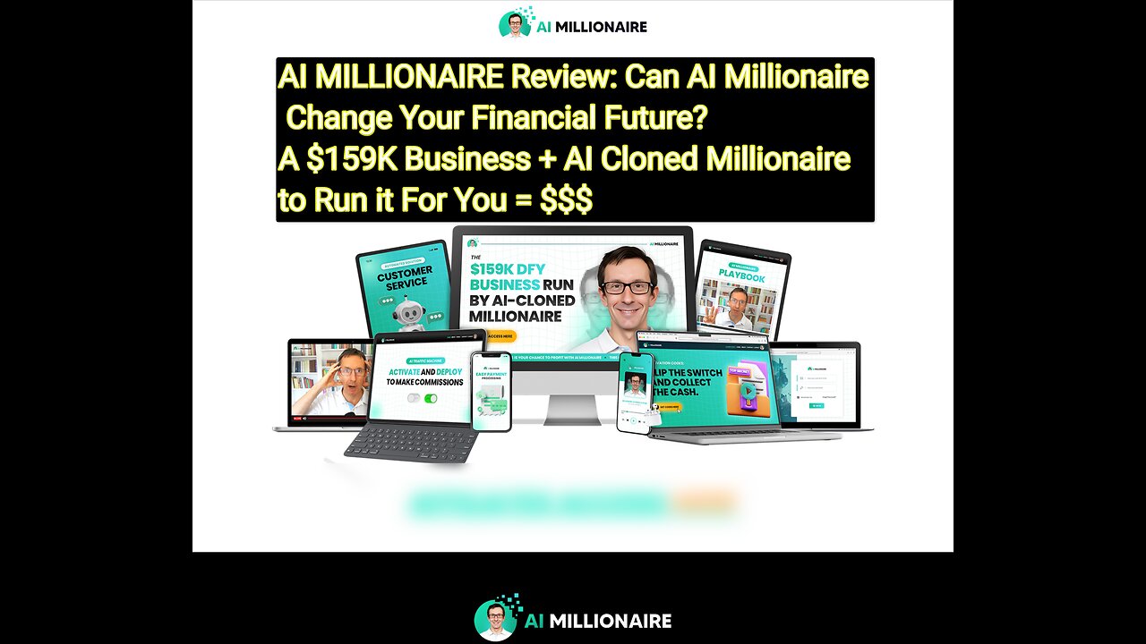 AI Millionaire Explained: A $159K Business + AI Cloned Millionaire to Run it For You = $$$