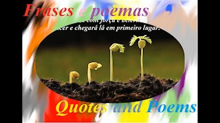 Até uma semente precisa de tempo, você vai vencer! (Motivação) [Frases e Poemas]