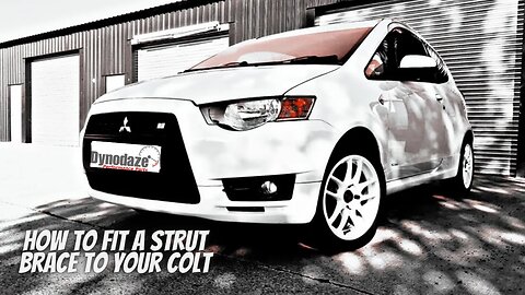 How To fit Your Summit Strut Brace - Mitsubishi Colt Ralliart