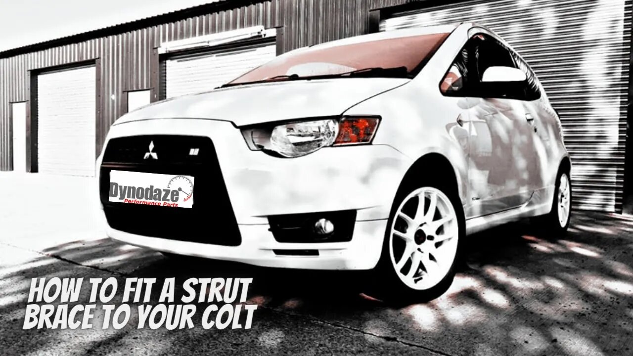 How To fit Your Summit Strut Brace - Mitsubishi Colt Ralliart