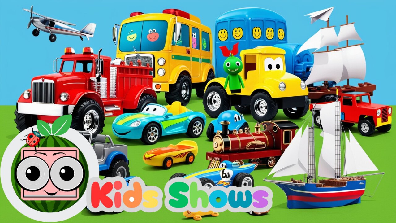 Johny Johnny Yes Papa song | Baby soccer balls and School Bus | Baby Nursery Rhymes & Kids Songs