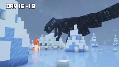 I Survived 100 DAYS as a YETI in HARDCORE Minecraft! $$$$$ 18
