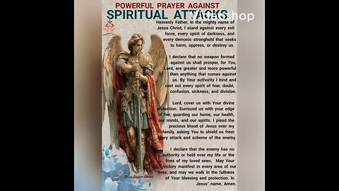 A Powerful Prayer Against Spiritual Attacks
