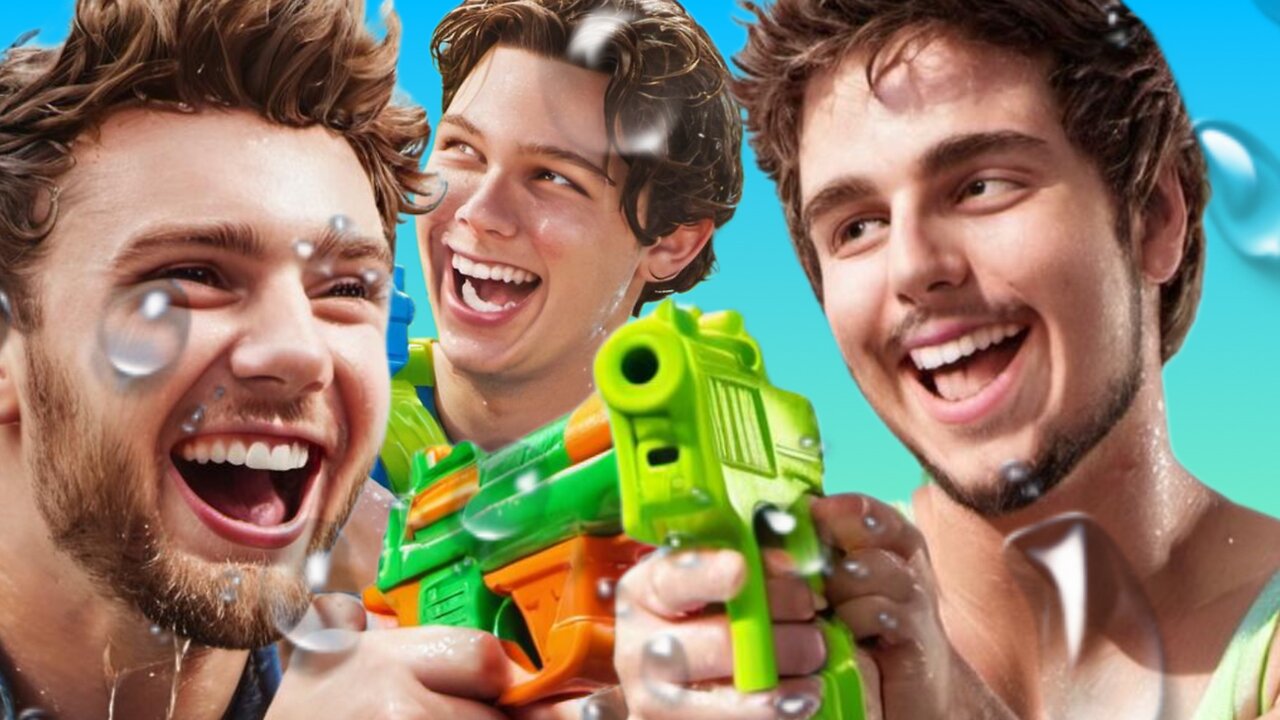 WATER BALLOON FIGHT BREAKS OUT Ft. Deteej & Yellow_1ron