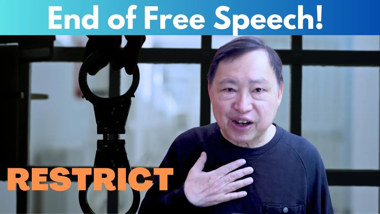 They Could Put Me in Jail for 20 Years! (for Speaking out)