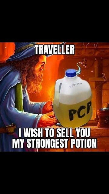 The Wizard's Strongest Potion #silly #funny #memes #Dnd #dungeonsanddragons #fantasy #alchemy