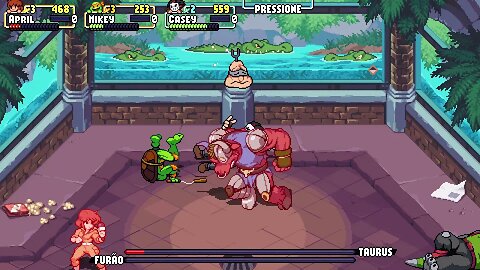 Jogando tartarugas Ninjas ! 🎮