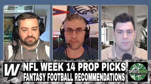 Week 14 NFL Prop Bets and Fantasy Football Recommendations | Prop It Up for December 9
