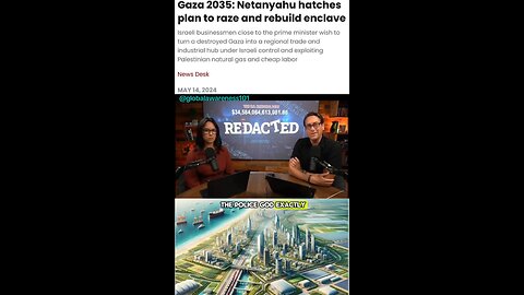 Did you know about this Netanyahu Gaza 2035 project?