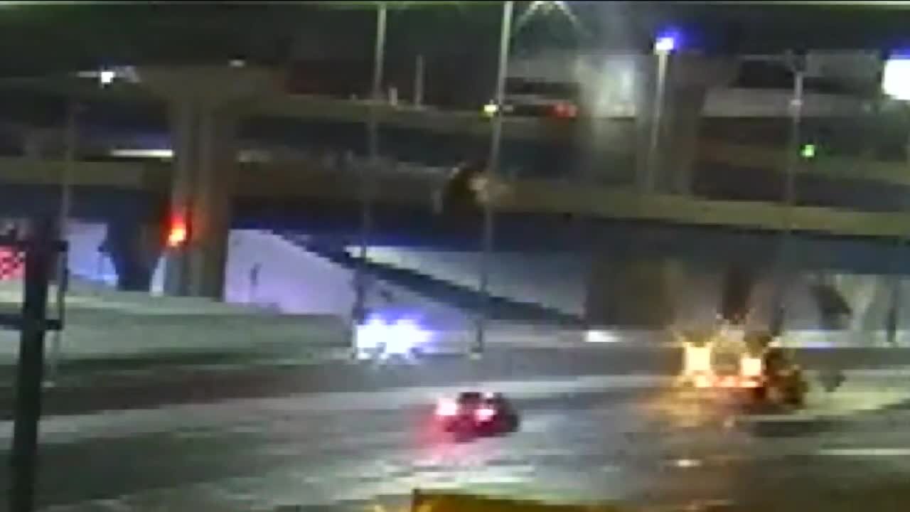 WisDOT says both interchange accidents are a result of reckless driving